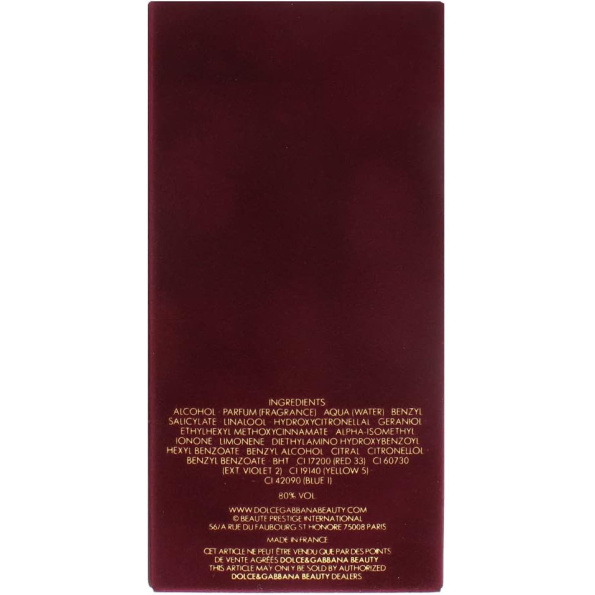 d&g pour femme edp 100ml1