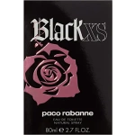 paco black xs women edt 80ml