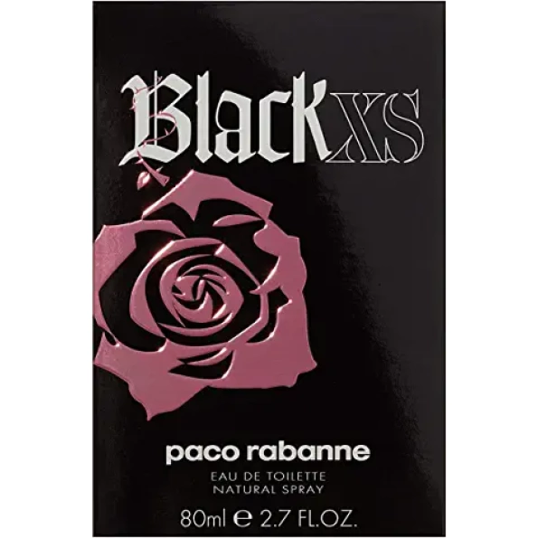 paco black xs women edt 100ml